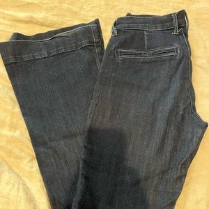Express Stretchy flare denim jeans